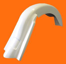 thumbnail image 2 of 4-Inch Stretched Bagger Fender For Harley Touring | Unfinished Fiberglass Black 2 of 4