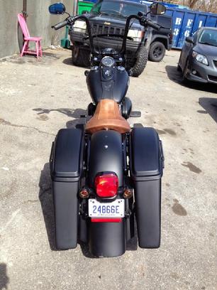 hd extended switch back bags and extended fender