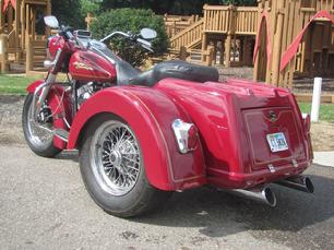 Oldys Custom trike body, fender & axle conversion 