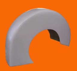 Street  Humper series dragger motorcycle fenders for Harley, Honda, Yamaha, Kawasaki